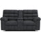 Wilhurst Double Reclining Loveseat w/Console-Washburn's Home Furnishings