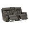 Willamen - Quarry - Dbl Reclining Love W/ Console & Power-Washburn's Home Furnishings