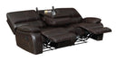 Willemse Motion Collection - Motion Sofa - Dark Brown-Washburn's Home Furnishings