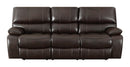 Willemse Motion Collection - Motion Sofa - Dark Brown-Washburn's Home Furnishings