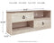 Willowton - Whitewash - Large Tv Stand-Washburn's Home Furnishings