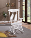 Windsor Back Rocking Chair - White-Washburn's Home Furnishings