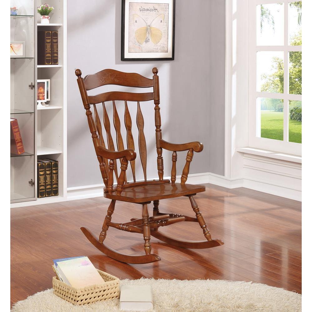 Windsor Rocking Chair - Brown – Washburn's Home Furnishings
