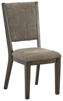 Wittland - Dark Brown - Dining Uph Side Chair (2/cn)-Washburn's Home Furnishings
