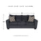 Wixon - Slate - Sofa-Washburn's Home Furnishings