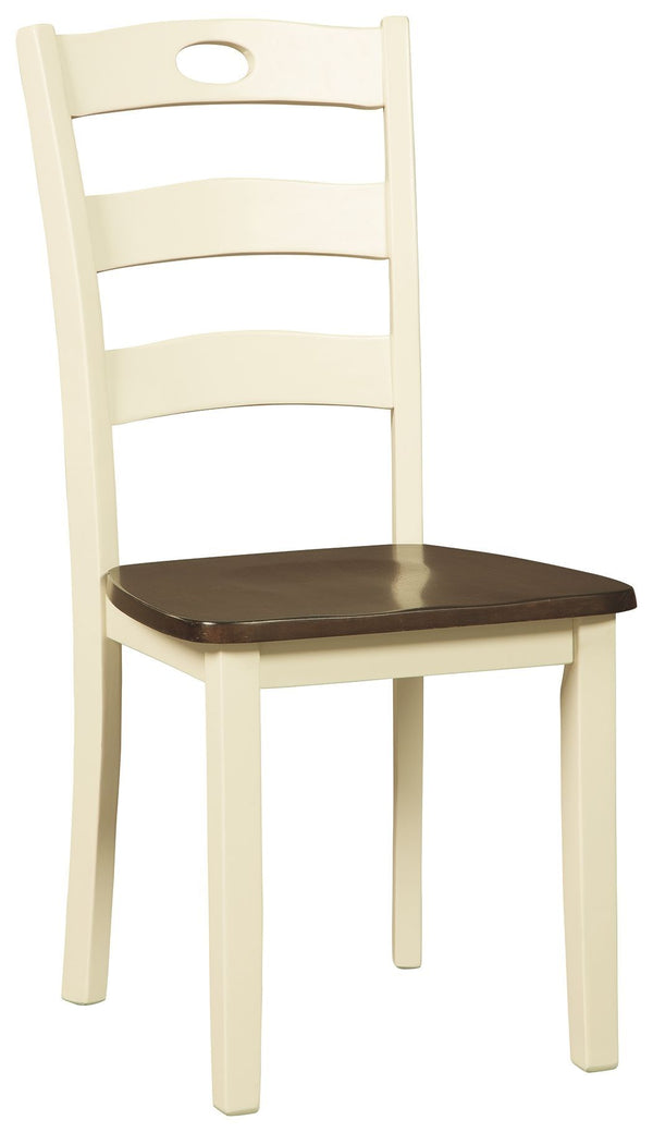 Woodanville - Cream/brown - Dining Chair (set Of 2)-Washburn's Home Furnishings