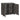 Wooden 2-door Accent Cabinet - Gray-Washburn's Home Furnishings