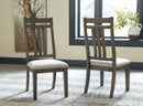 Wyndahl - Rustic Brown - Dining Chair (set Of 2) - Slatback-Washburn's Home Furnishings