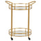 Wynora - Gold - Bar Cart-Washburn's Home Furnishings