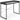 Yarlow - Black - Home Office Desk - Crossback-Washburn's Home Furnishings
