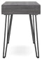 Yarlow - Gray - Bench With 3 Open Storages-Washburn's Home Furnishings