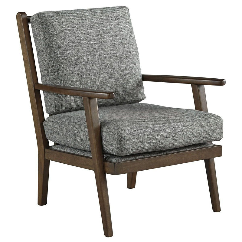 Ashley Zardoni - Charcoal - Accent Chair-Washburn's Home Furnishings
