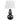 Zellrock - Navy - Ceramic Table Lamp (1/cn)-Washburn's Home Furnishings